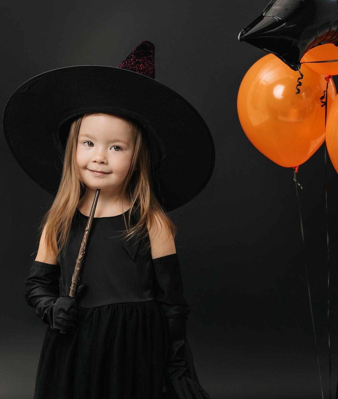 Карнавальный набор «Могущественная ведьма»: шляпа, перчатки, палочка