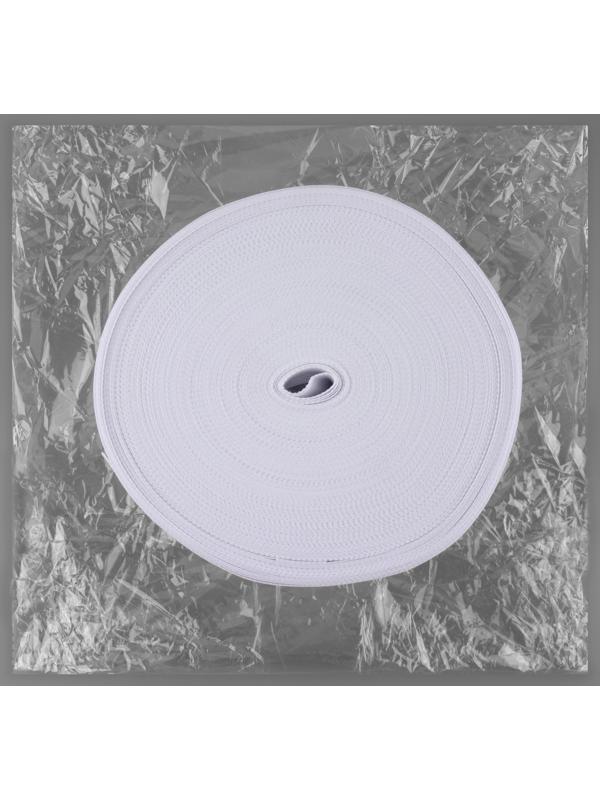 Шторная лента с отверстиями для люверсов, d = 5 см, 10 см, 50 ± 1 м, цвет белый