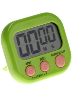 Таймер Luazon LB-18, электронный, зелёный