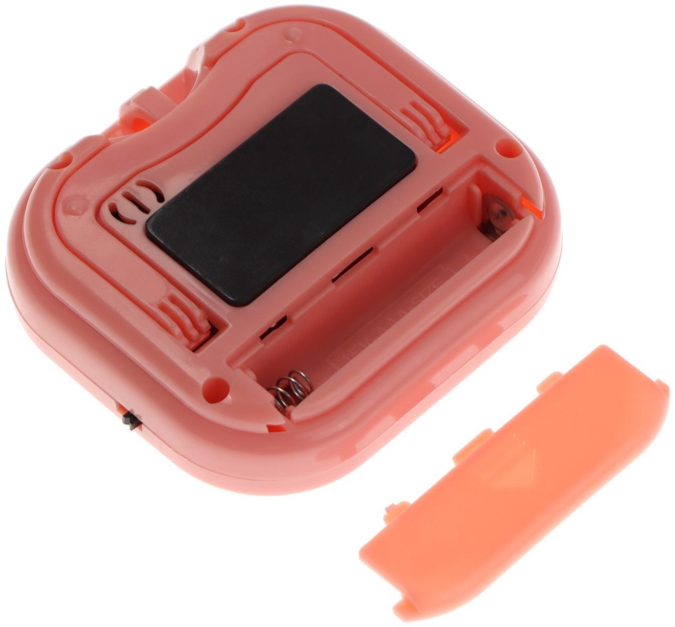 Таймер Luazon LB-18, электронный, розовый