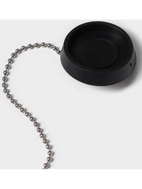 Пробка для ванны с игрушкой Доляна «Единорог», (диаметр верха 4,4 см, низа 3,9 см), цвет белый