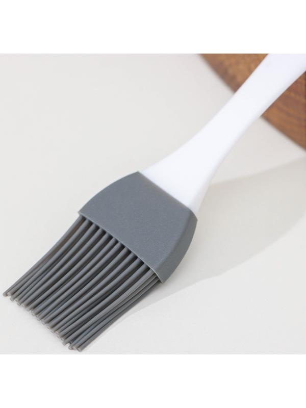 Кисть Доляна «Фобос», 16,5×2,9 см, цвет серый