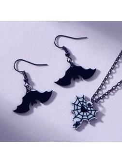 Набор серьги  и подвеска 