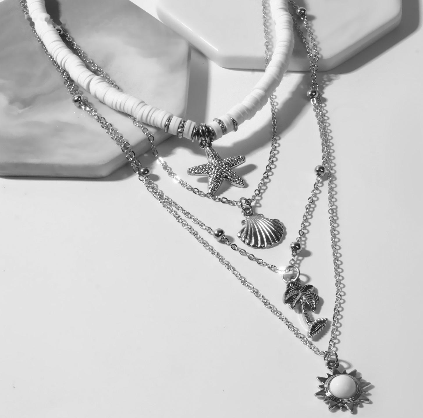 Кулон 4 нити 