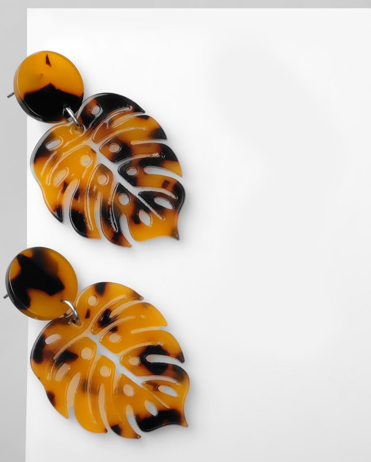 Серьги акрил 