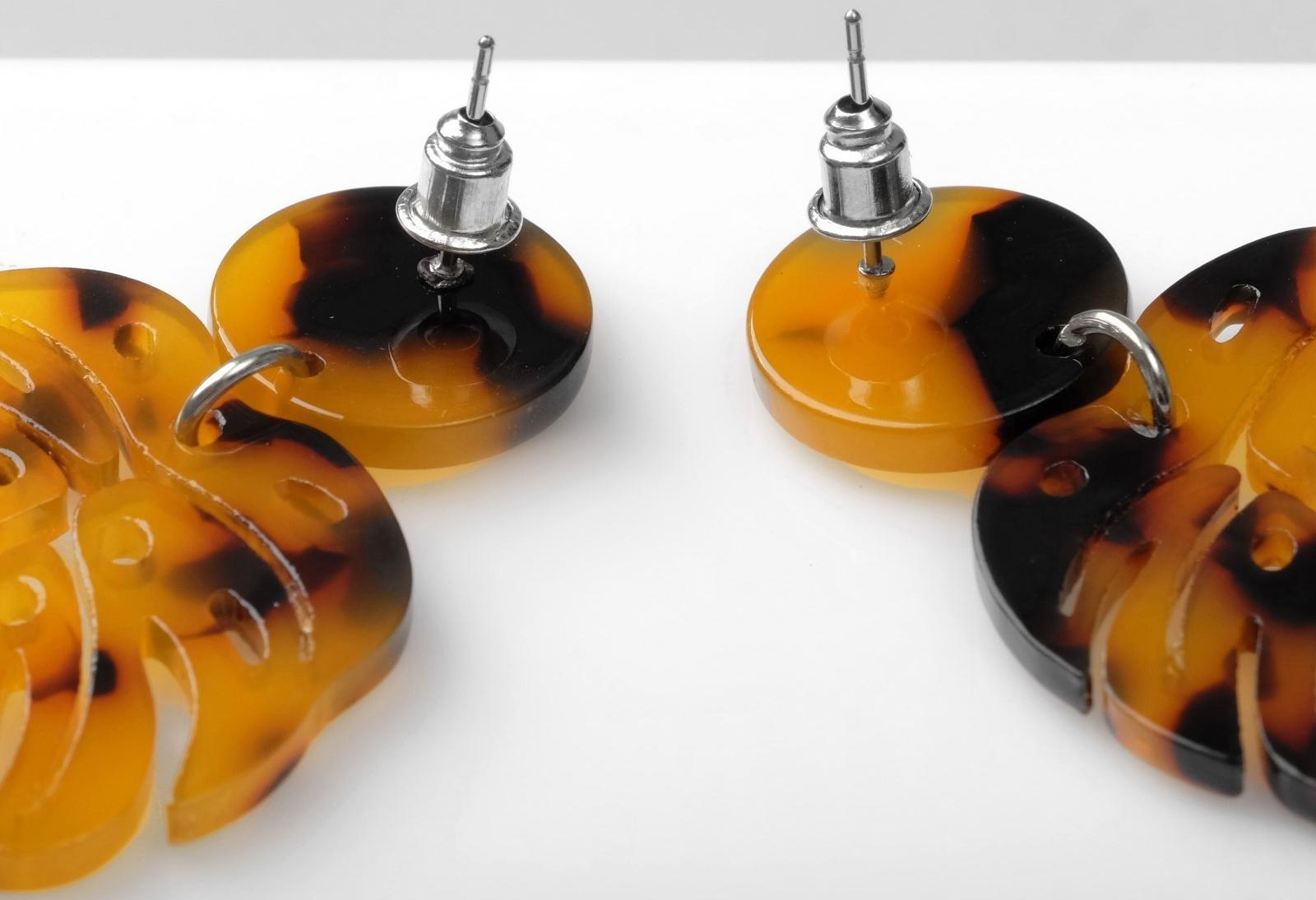 Серьги акрил 