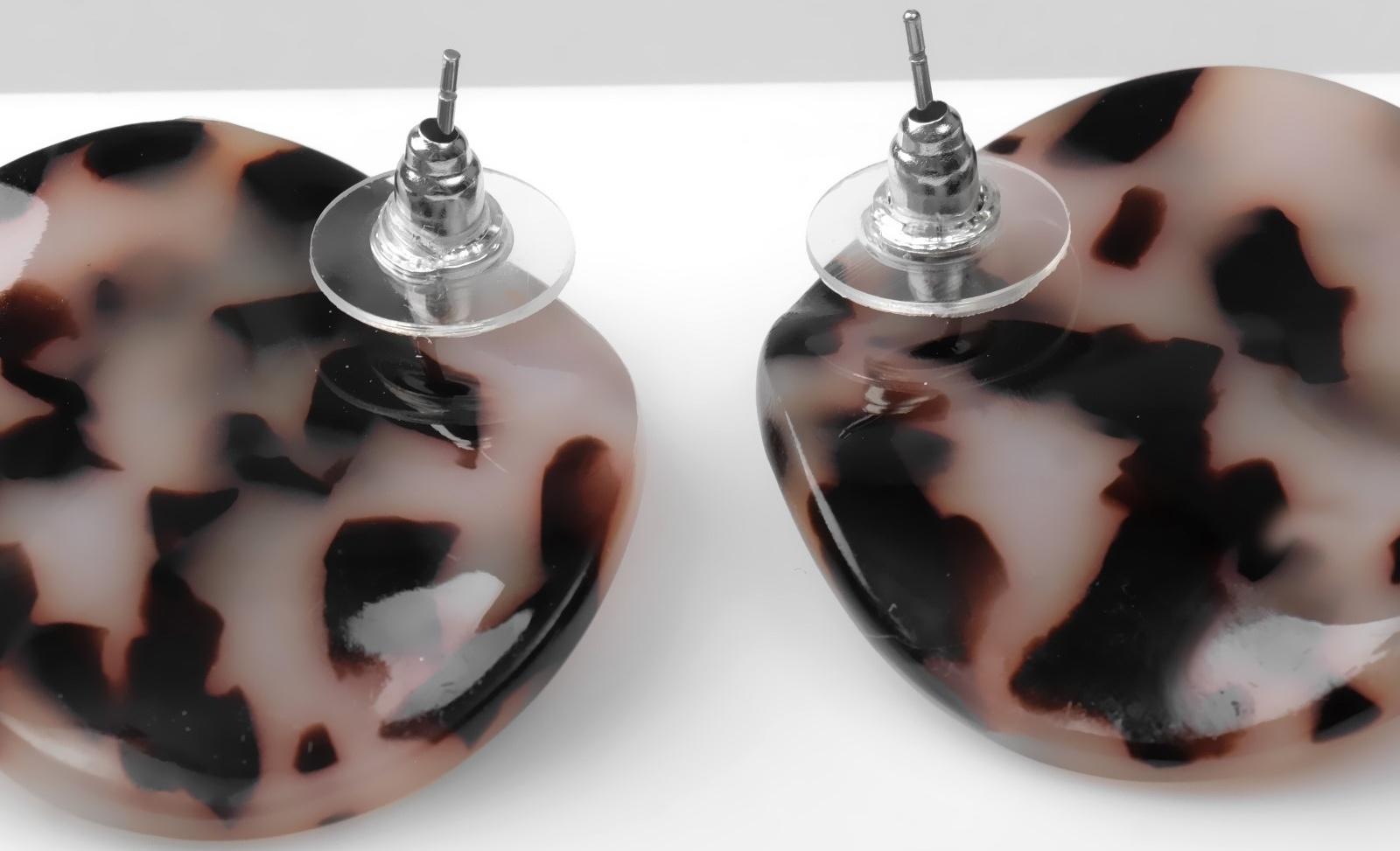 Серьги акрил 