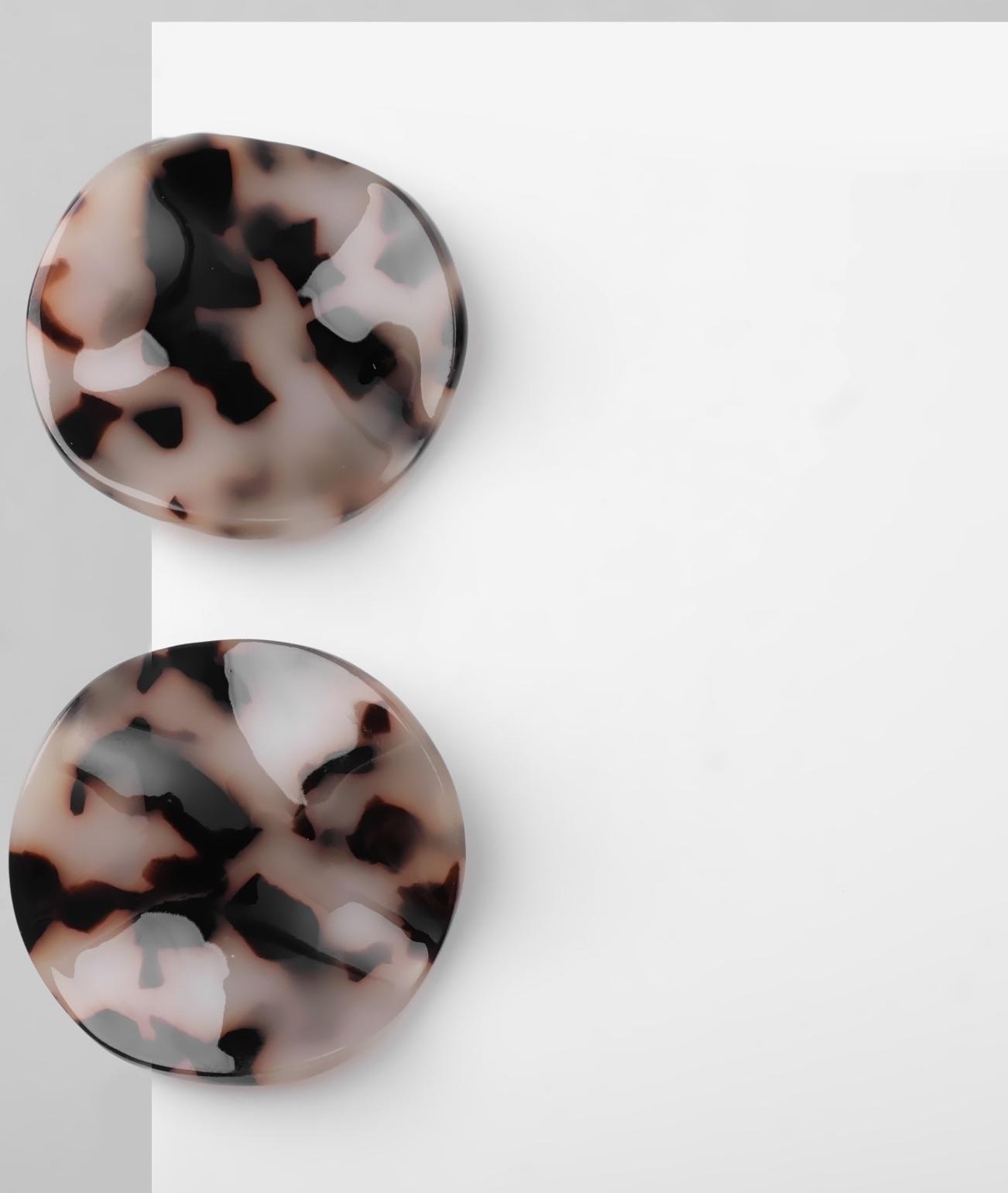 Серьги акрил 