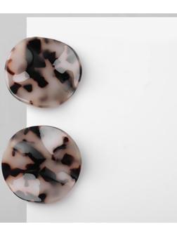 Серьги акрил 