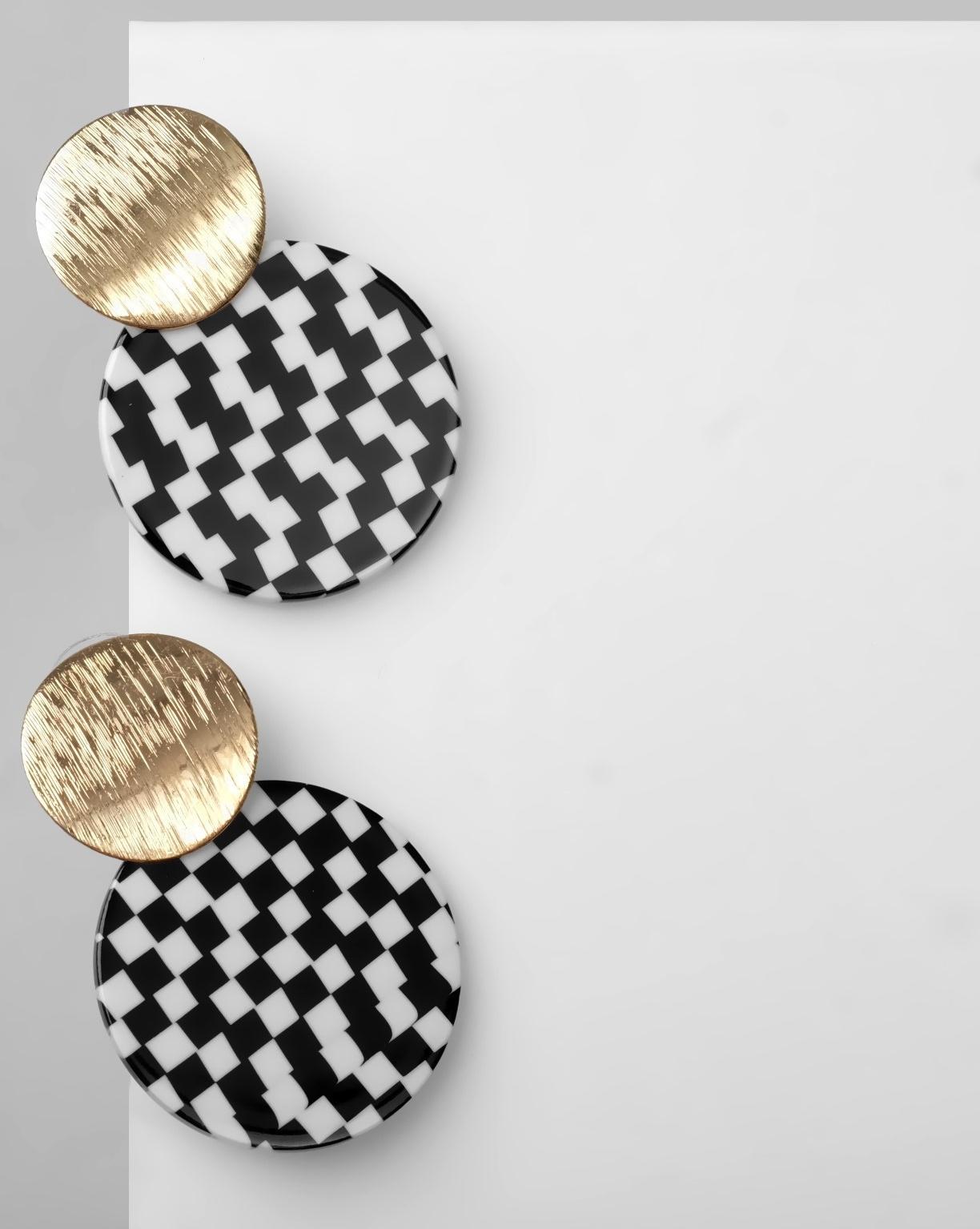 Серьги акрил 