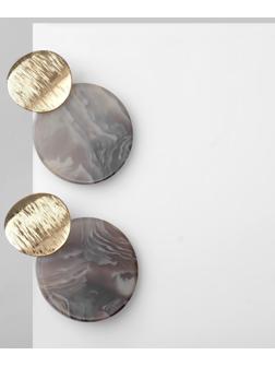 Серьги акрил 