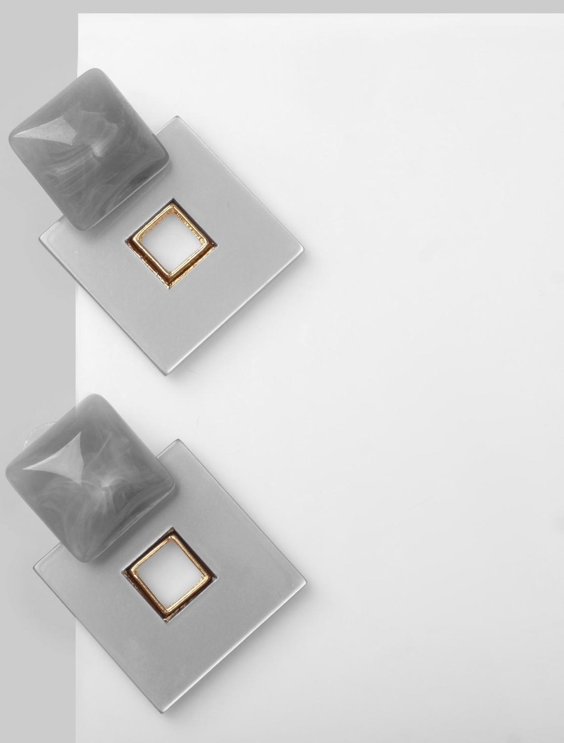 Серьги акрил 