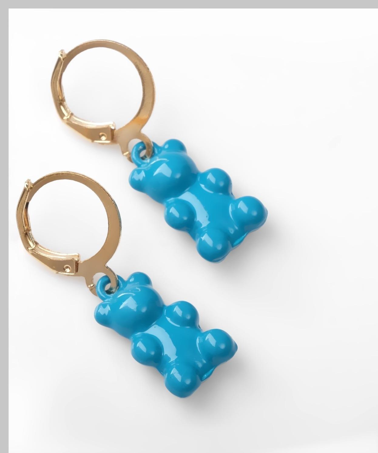 Серьги эмаль 