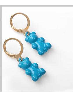 Серьги эмаль 