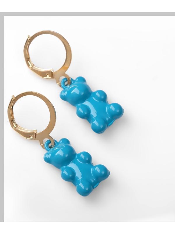 Серьги эмаль 