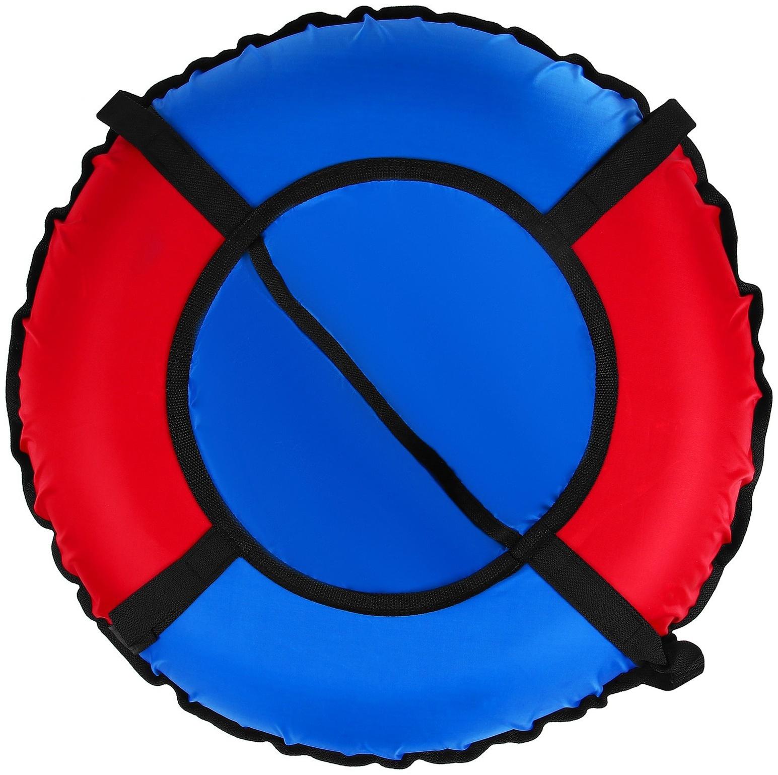 Тюбинг Winter Star, диаметр чехла 80 см, цвет синий/красный