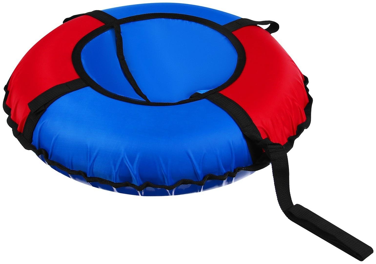 Тюбинг Winter Star, диаметр чехла 80 см, цвет синий/красный