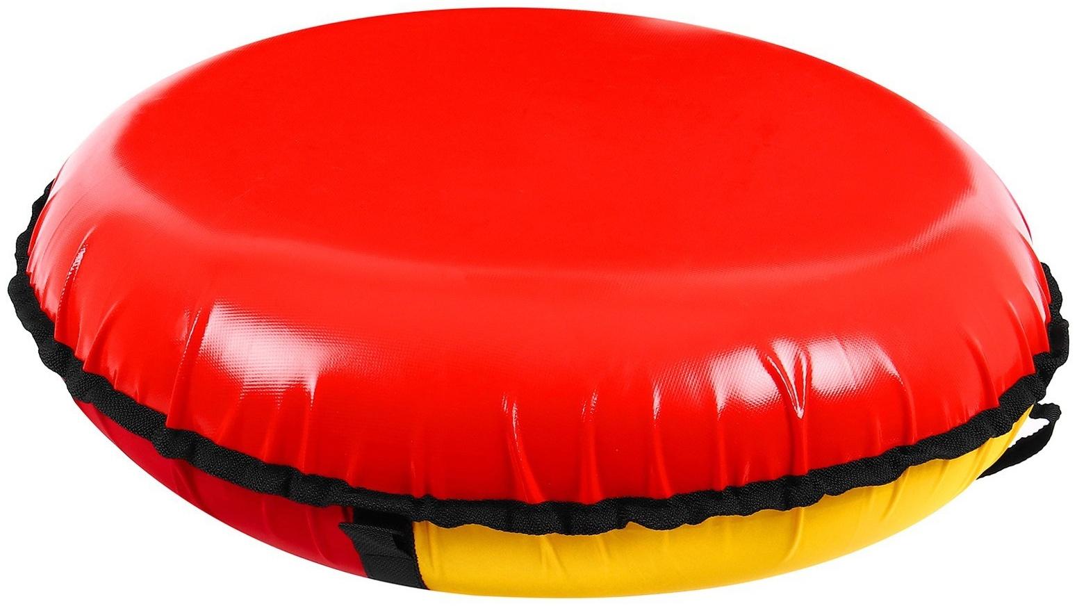 Тюбинг Winter Star, диаметр чехла 90 см, цвет красный/жёлтый