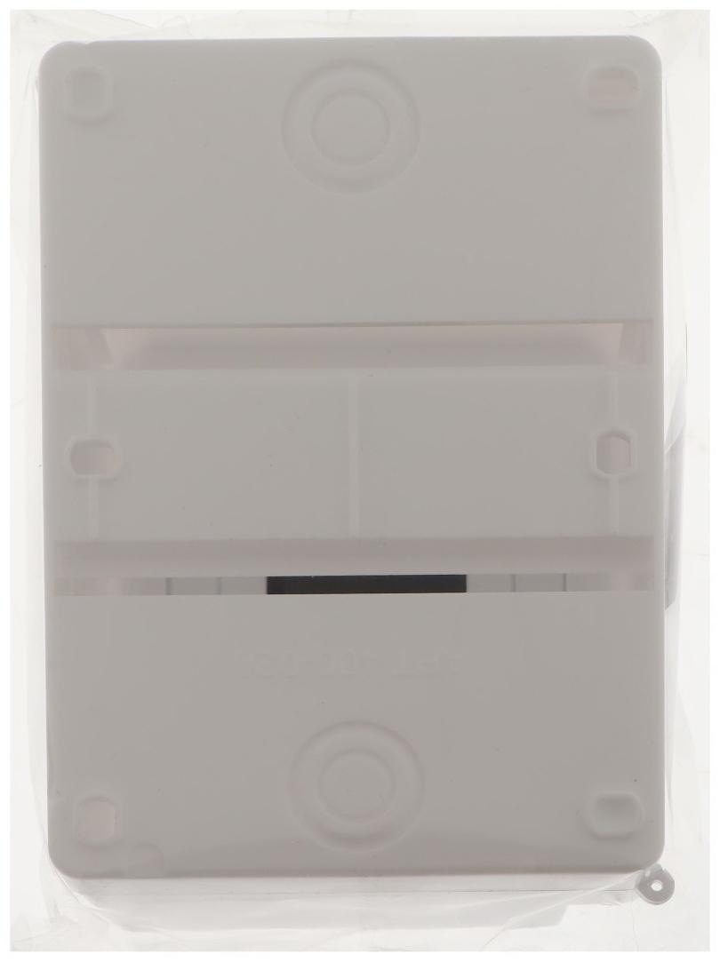 Щит Luazon Lighting ЩРН-П-4, на 4 модуля, IP30, с крышкой, навесной, пластик, цвет белый