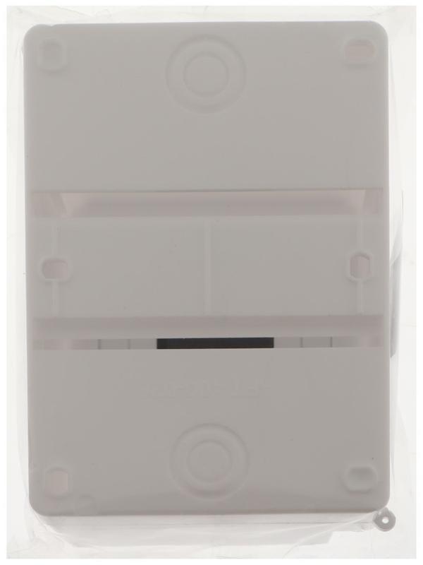 Щит Luazon Lighting ЩРН-П-4, на 4 модуля, IP30, с крышкой, навесной, пластик, цвет белый