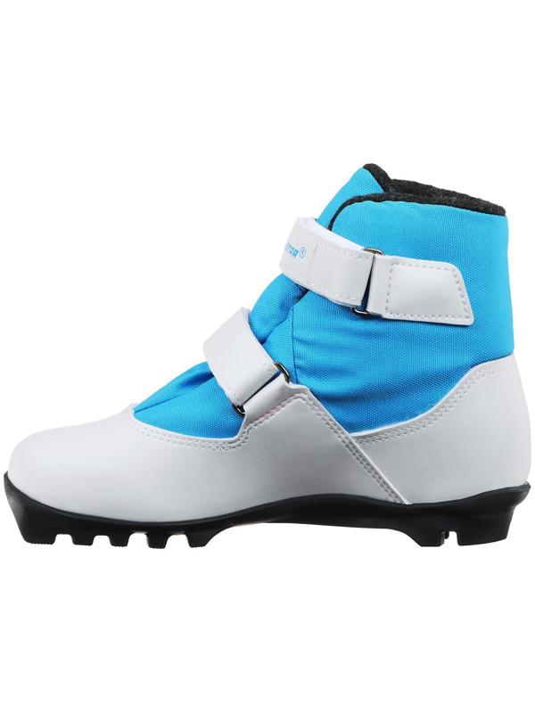 Ботинки лыжные детские Winter Star comfort kids, NNN, р. 33, цвет белый, лого синий
