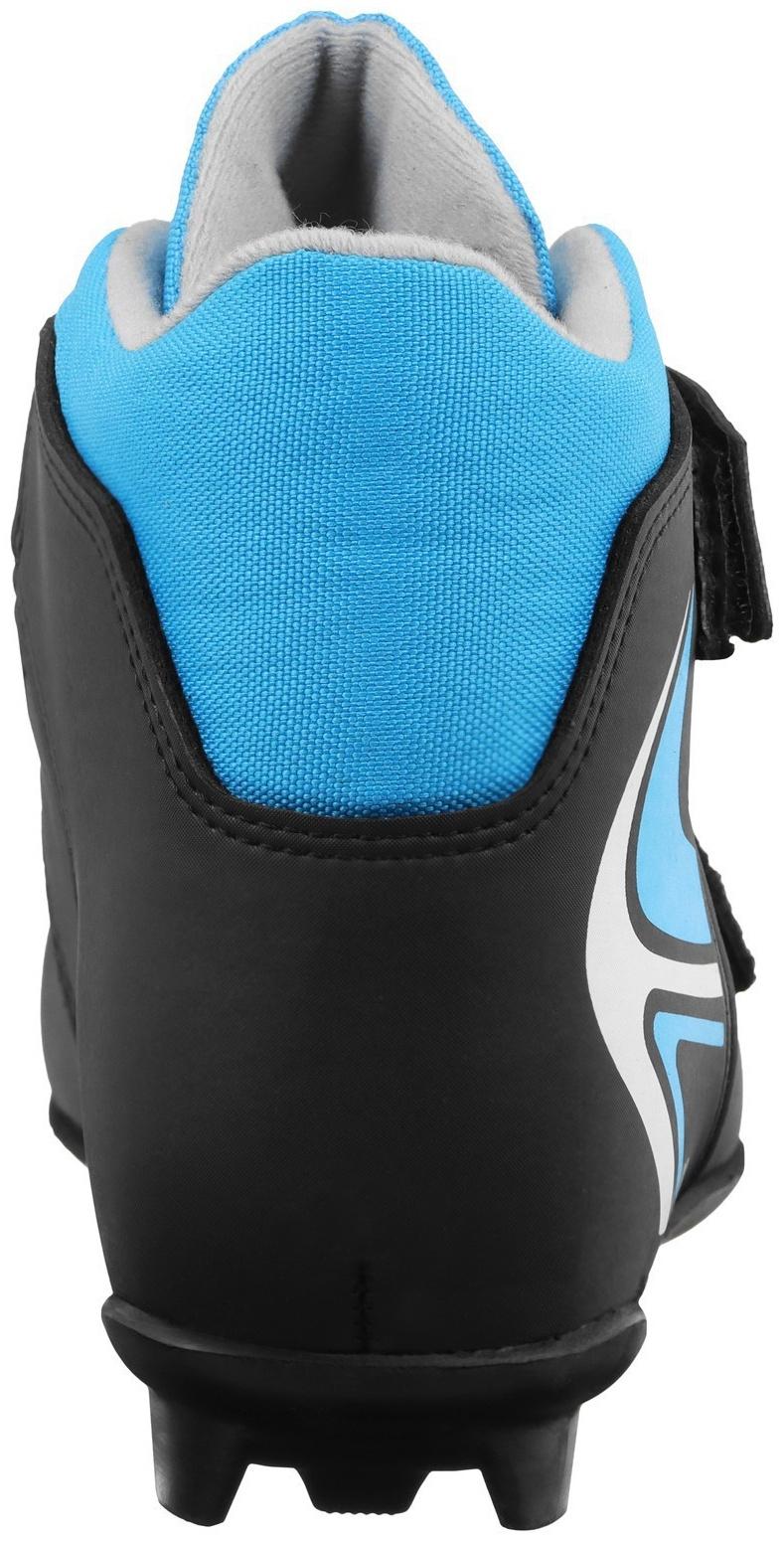 Ботинки лыжные детские Winter Star control kids, NNN, р. 36, цвет чёрный, лого синий