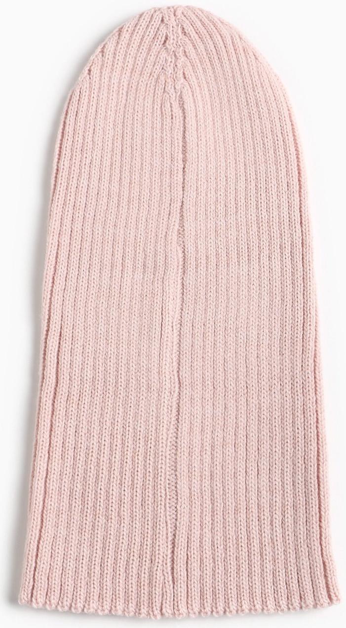 Шапка (Балаклава), цвет пудра, размер 56-58