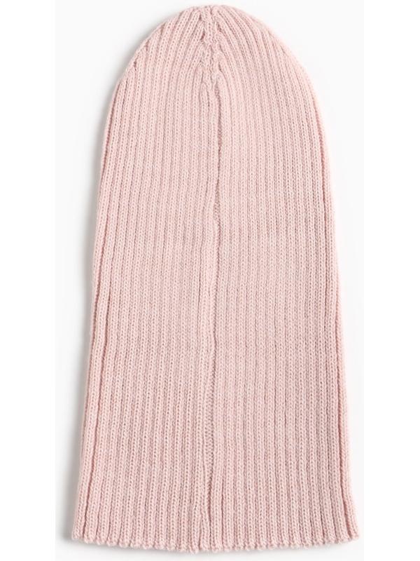 Шапка (Балаклава), цвет пудра, размер 56-58