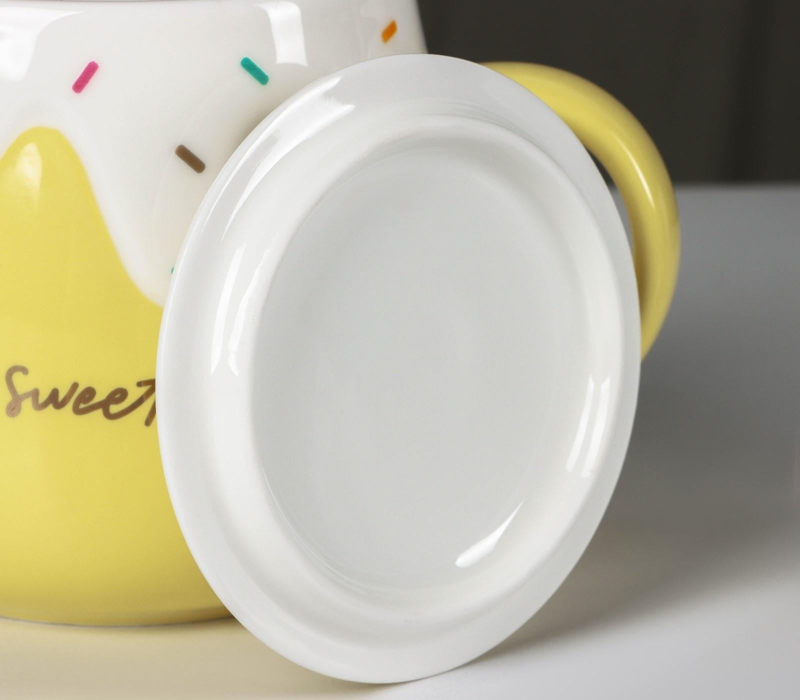 Кружка керамическая «Нежное мороженое», 380 мл, цвет МИКС