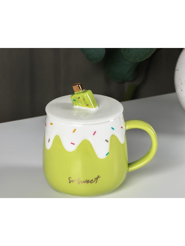 Кружка керамическая «Нежное мороженое», 380 мл, цвет МИКС