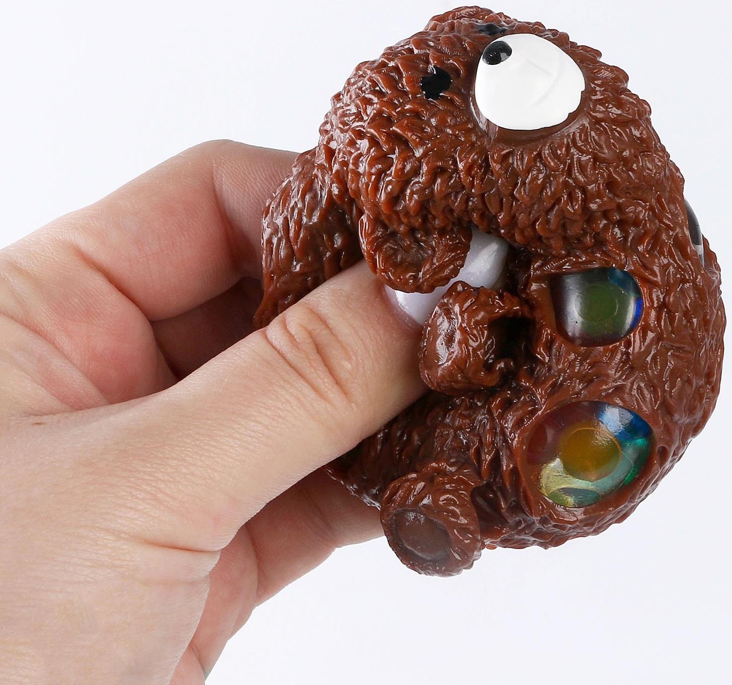 Игрушка-антистресс «Медвежонок» с наклейками МИКС