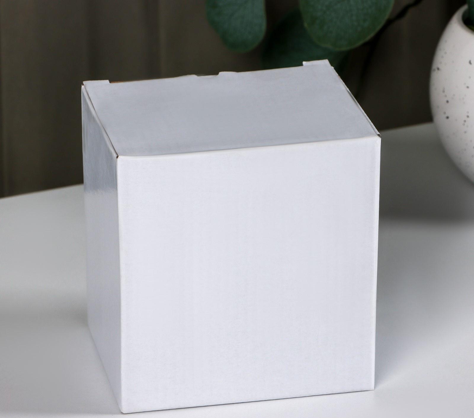 Кружка керамическая с ложкой «Древо», 380 мл, цвет розовый