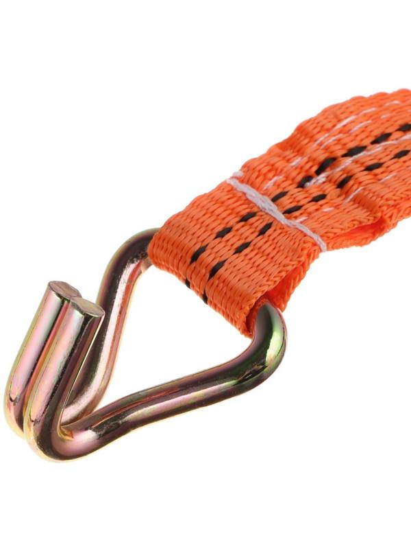 Стяжка груза TORSO с механизмом 110 мм, ширина ленты 25 мм, нагрузка 200/400 кг, длина 6 м