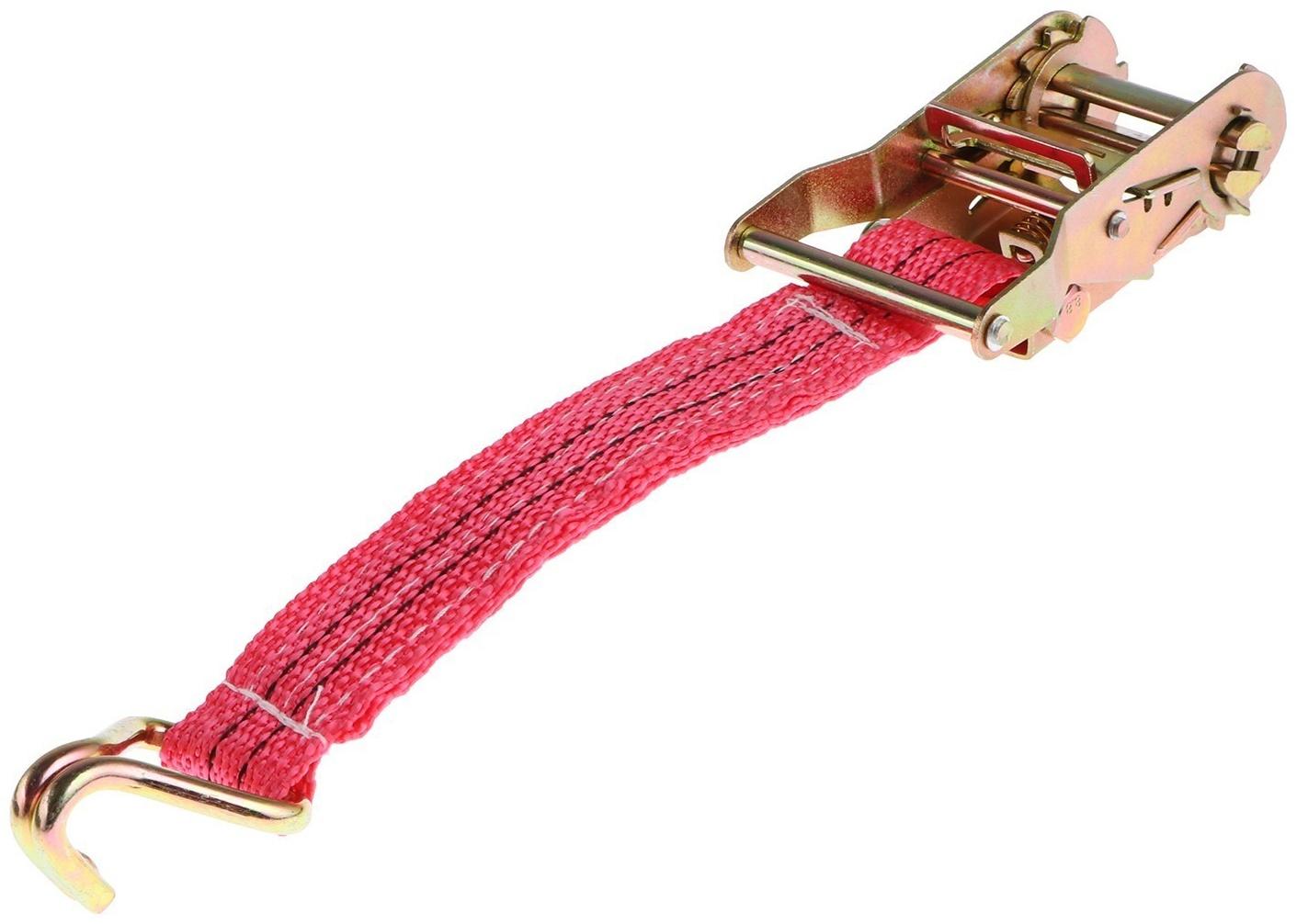 Стяжка груза TORSO с механизмом 110 мм, ширина ленты 38 мм, нагрузка 2/4 т, длина 6 м