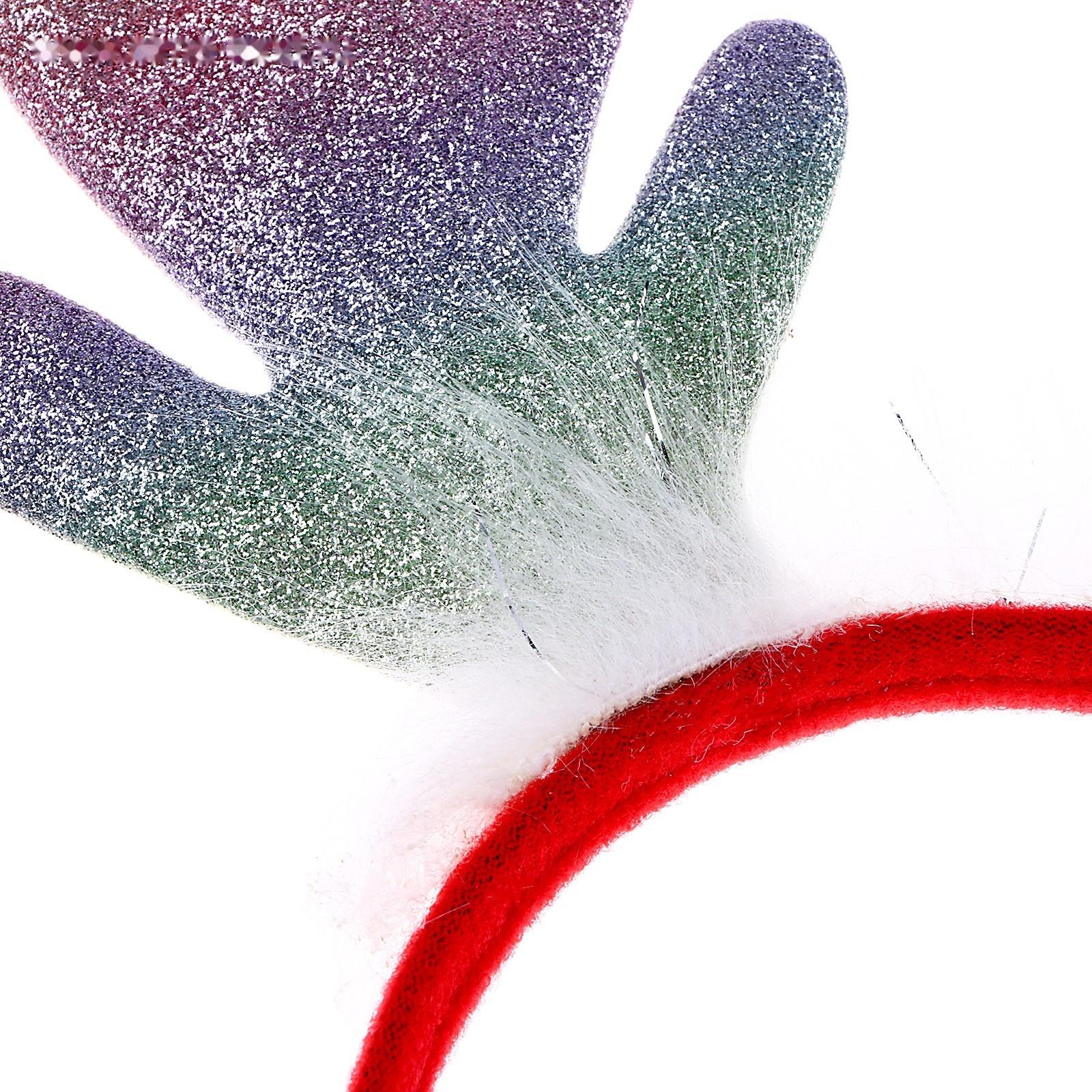 Карнавальный ободок «Радужные рожки»