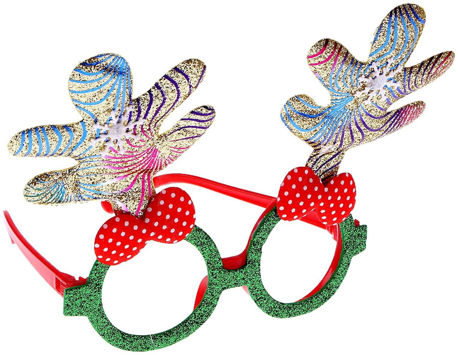 Карнавальные очки «Рожки»