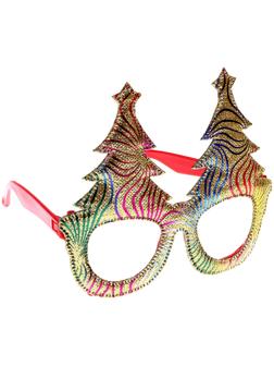 Карнавальные очки «Ёлочки»