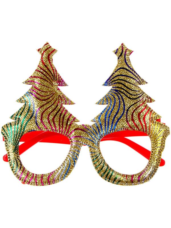Карнавальные очки «Ёлочки»