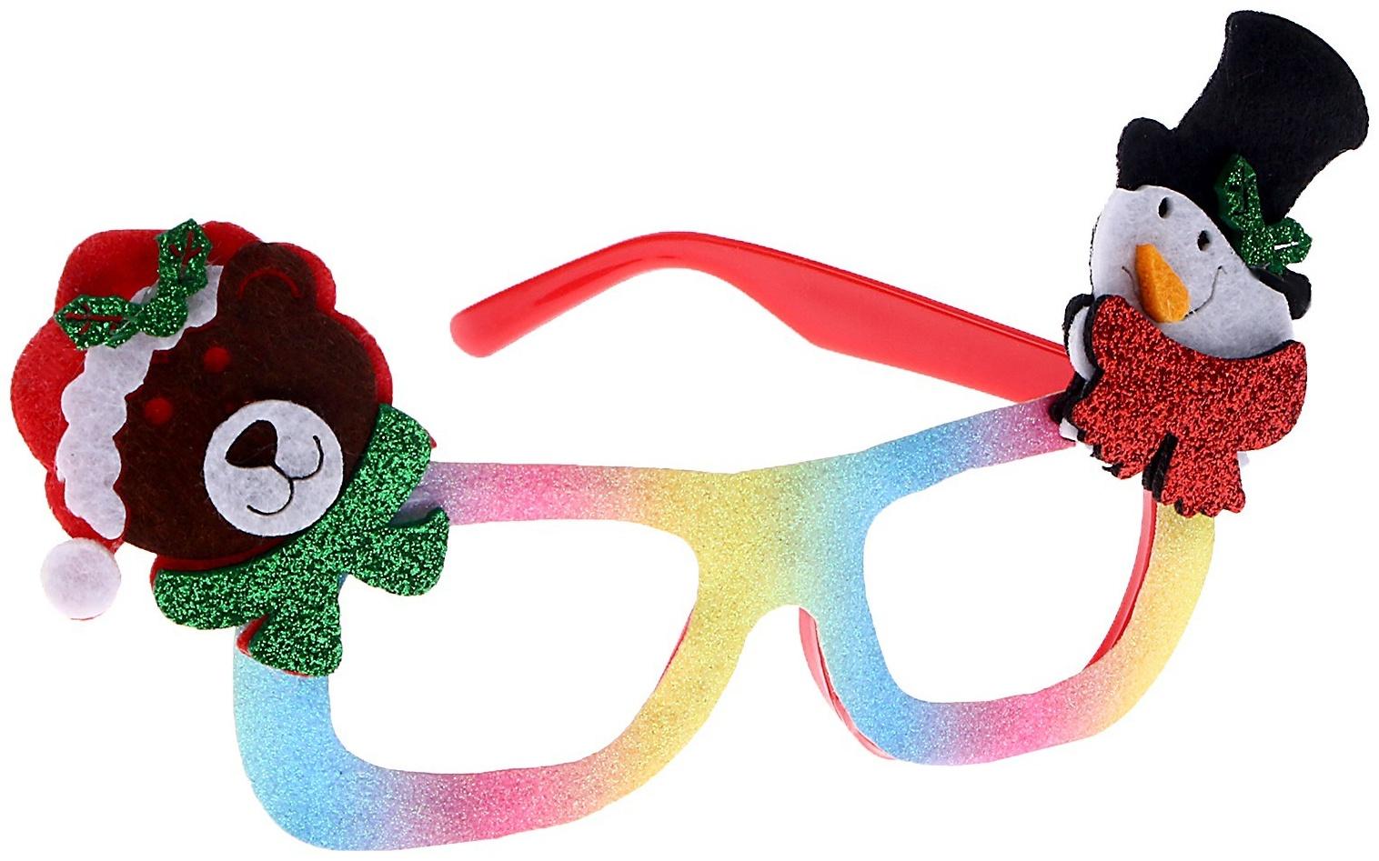 Карнавальные очки «Рождество»