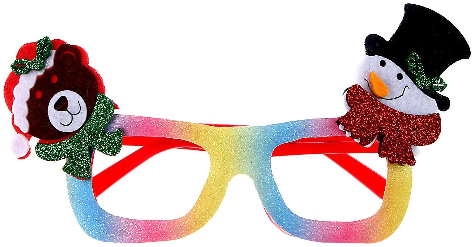 Карнавальные очки «Рождество»