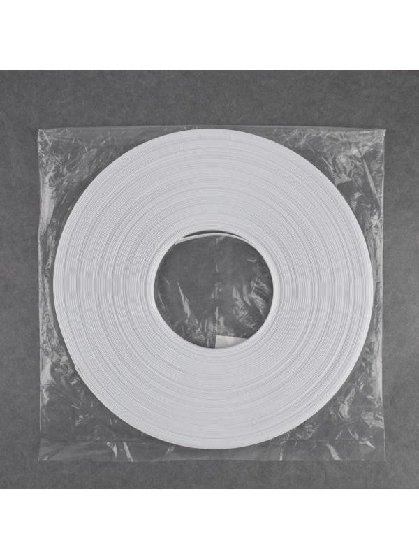 Корсетный регилин, 6 мм, 46 м, цвет белый