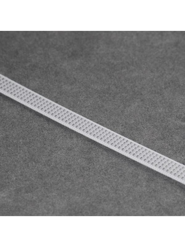 Корсетный регилин, 6 мм, 46 м, цвет белый