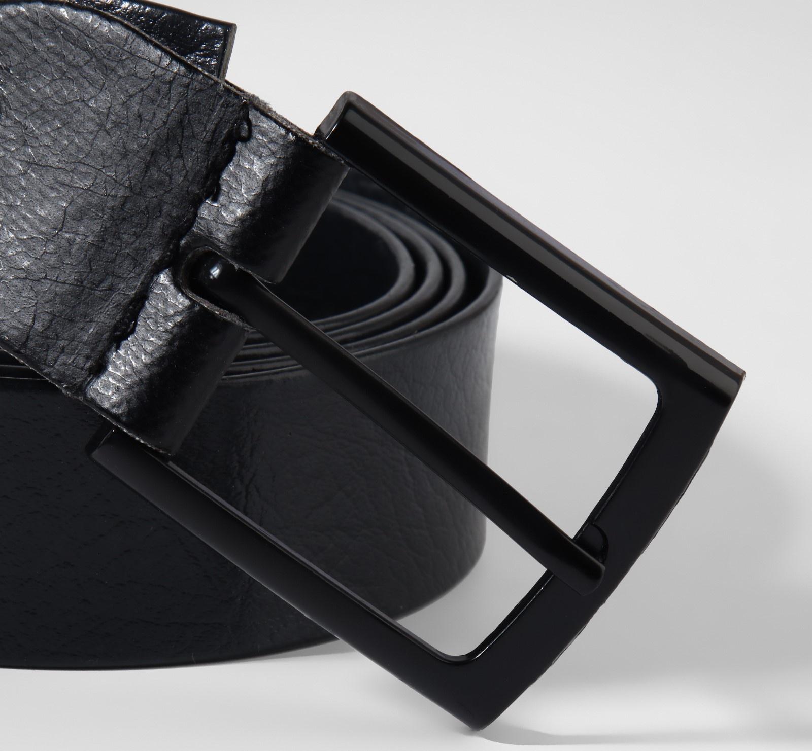 Пряжка для ремня, 5,3 × 4,5 см, 35 мм, цвет чёрный