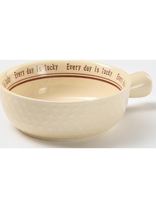 Кокотница керамическая «Мишка», 550 мл, цвет бежевый