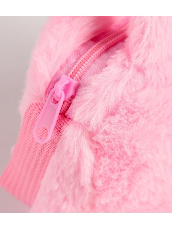 Мягкая сумка «Единорог», 27 см, цвет розовый