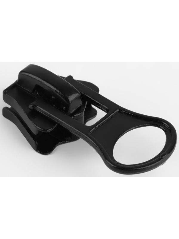 Замок автоматический для молнии «Трактор», №8, цвет чёрный