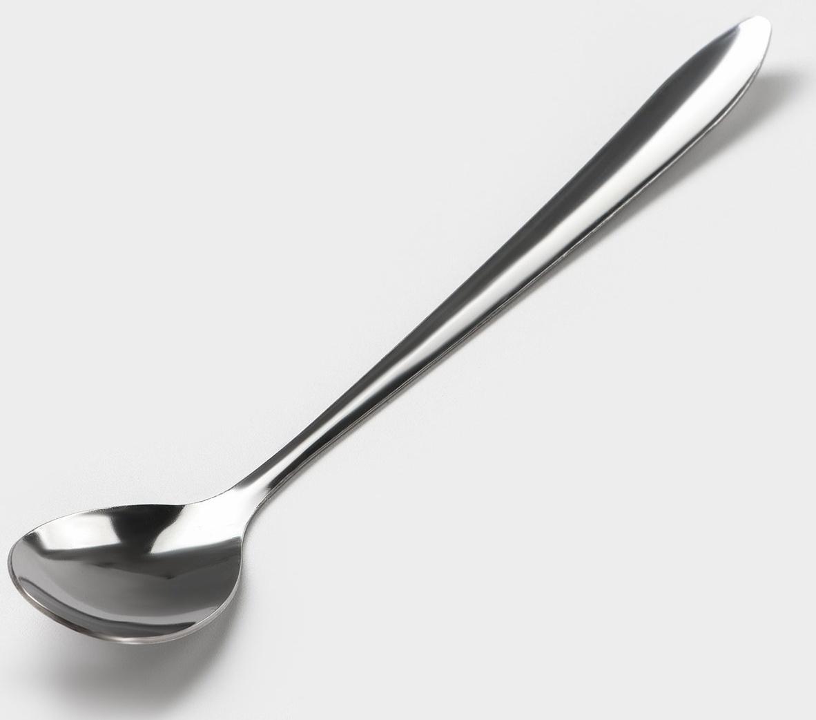 Кружка керамическая с ложкой «Мистер», 380 мл, цвет голубой