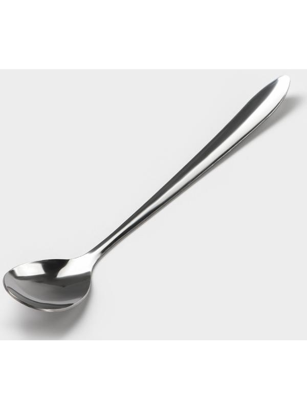 Кружка керамическая с ложкой «Мистер», 380 мл, цвет голубой