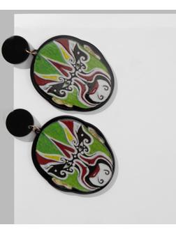 Серьги акрил 