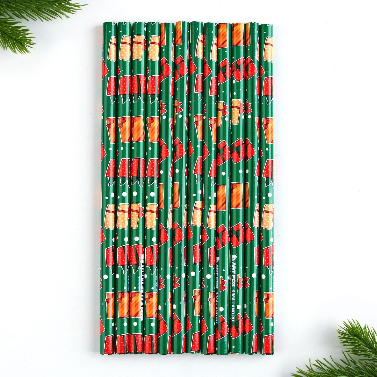 Карандаш чернографитный «Исполнения желаний этой зимой»